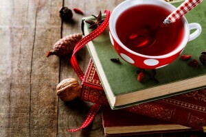 book, Cup, tea