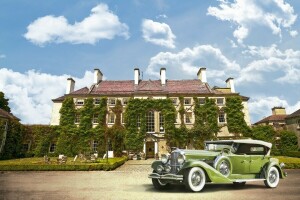 Duesenberg, Ireland, Kilkenny, Mansion, retro, the building