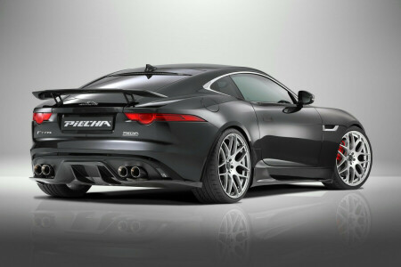 2015, coupe, F-type R, Jaguar, Piecha Design