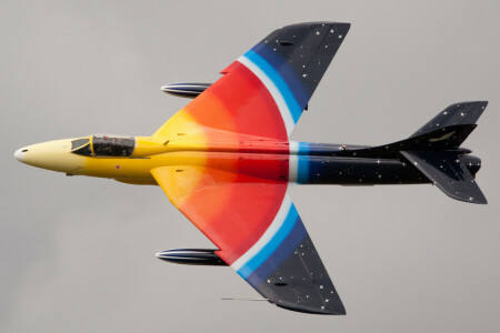 Bombefly, kabine, Fighter, Hawker Hunter