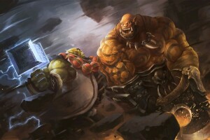 Garrosh, Garrosh Hellscream, Thrall, Warcraft, krijgsheren van draenor, World of Warcraft, WAUW