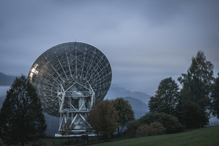 antena, tło, pole