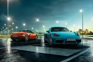 718, bokster, Boxster, Porsche, Sportbil