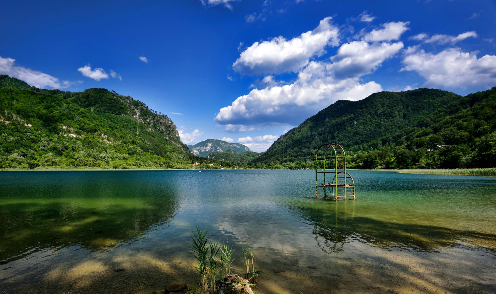 skog, natur, innsjø, fjellene, hjem, Bosnia-Hercegovina, Barocko.