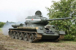 Gennemsnit, Legende, sovjetisk, T-34-85, tank