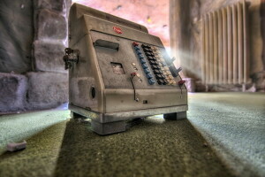 background, Cash Register, macro