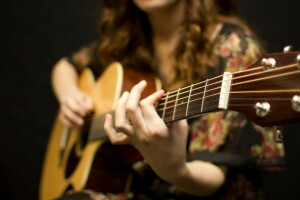 background, guitar, Music