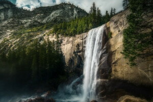 Vernal Falls, Wasserfall, Yosemite