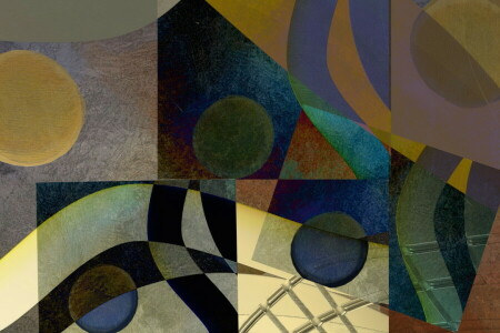 abstraction, Couleur, forme