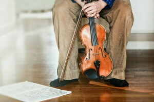 Musica, Appunti, persone, violino