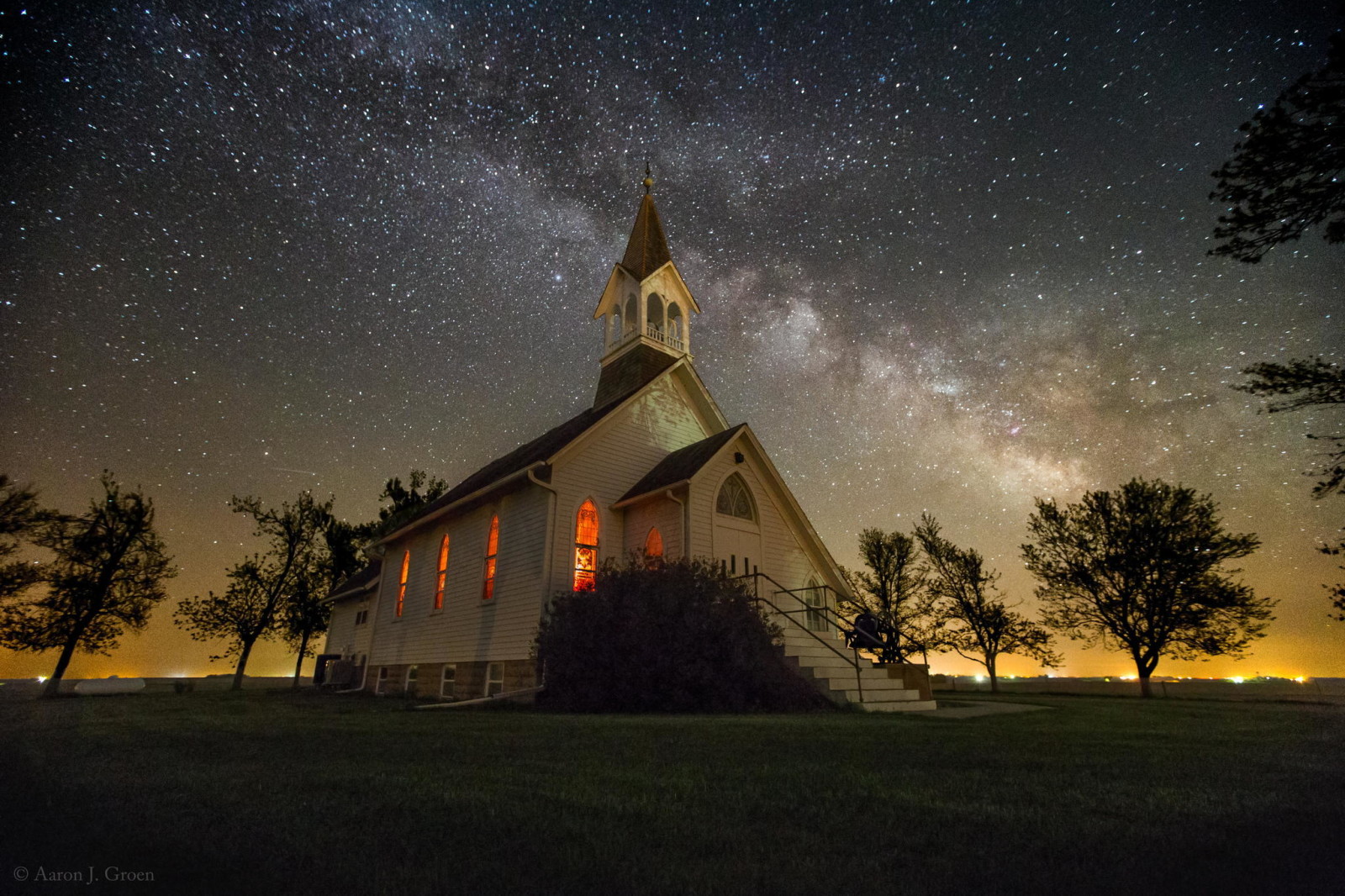 il cielo, stelle, Chiesa, la via Lattea