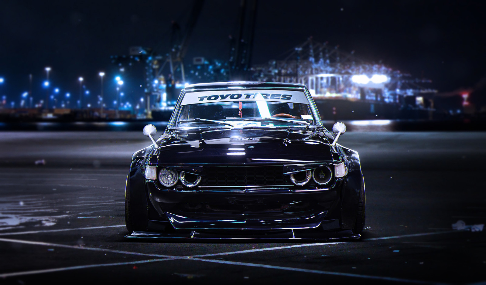 black, BMW, Front, future, tuning, E30, by Khyzyl Saleem