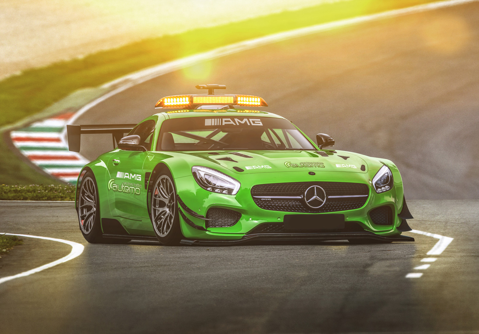 Mercedes, AMG, verde, afinação, Safety Car, Hugo Silva