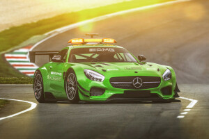 AMG, green, Hugo Silva, Mercedes, Safety Car, tuning