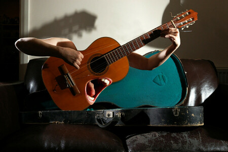 background, guitar, Music