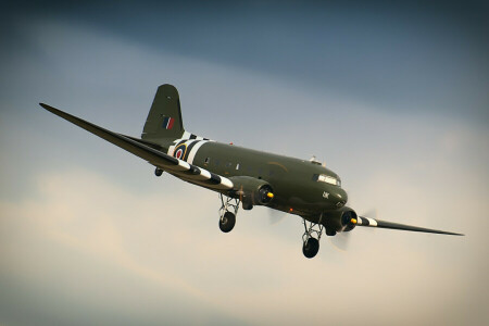 Dakota, Douglas DC-6, flyg, Militär transport, planet