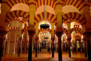 arco, columna, Córdoba, Mexico, mezquita, España