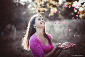 fotograf, smil, sommer