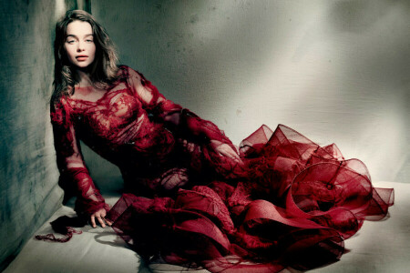 2015, emilia clarke, photoshoot, Vogue