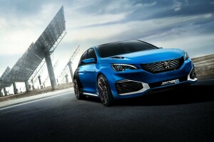 2015, 308 R, Concepto, híbrido, Peugeot, el concepto