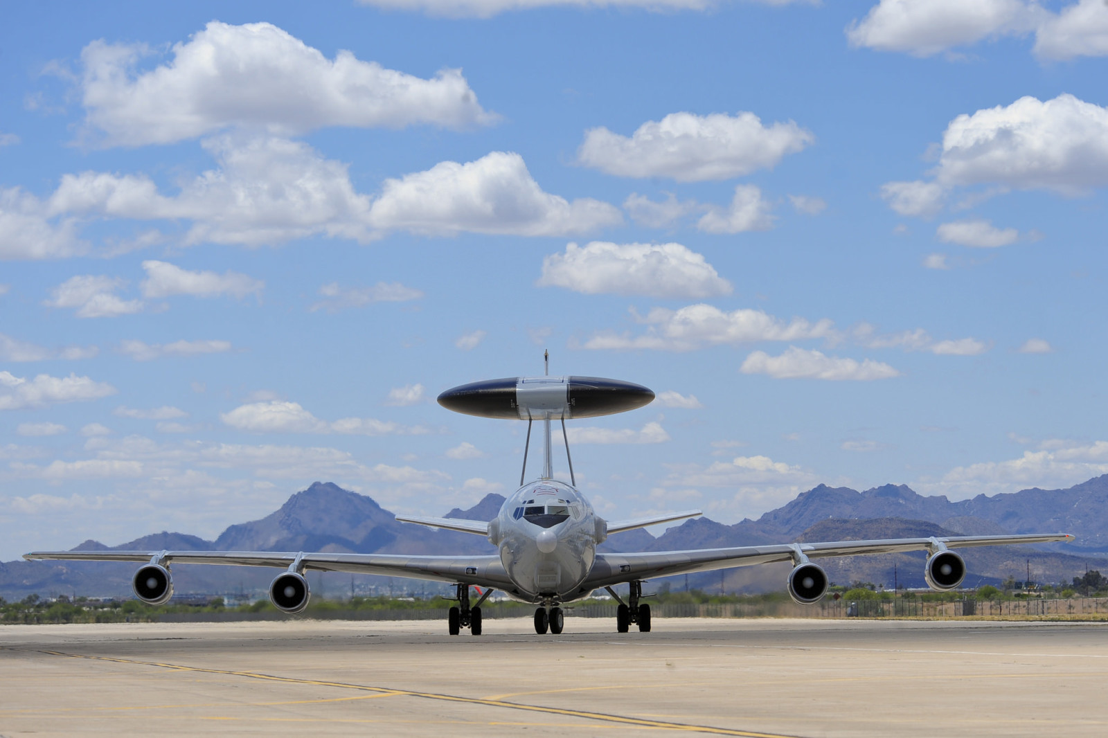 lietadlo, ďaleko, Boeing, radar, odhalenie, E-3, "Sentra"