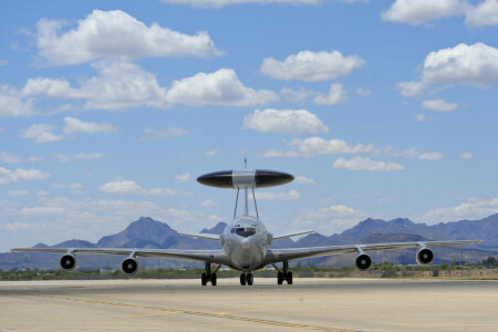 "Sentri", Boeing, upptäckt, E-3, långt, Radar, planet