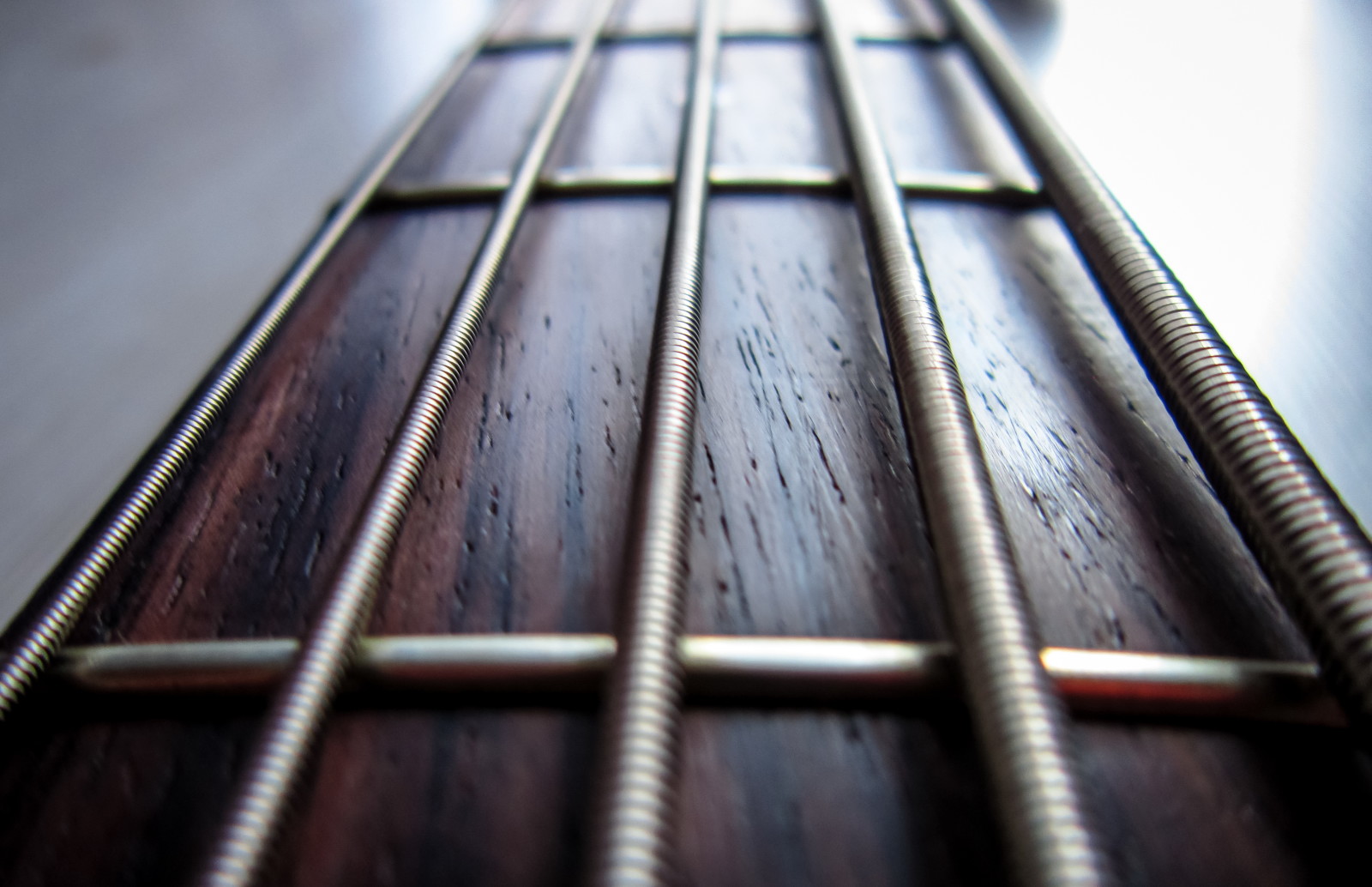 macro, guitare, cordes