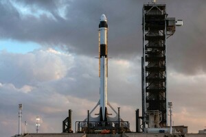 trække på, Falk, SpaceX, USA