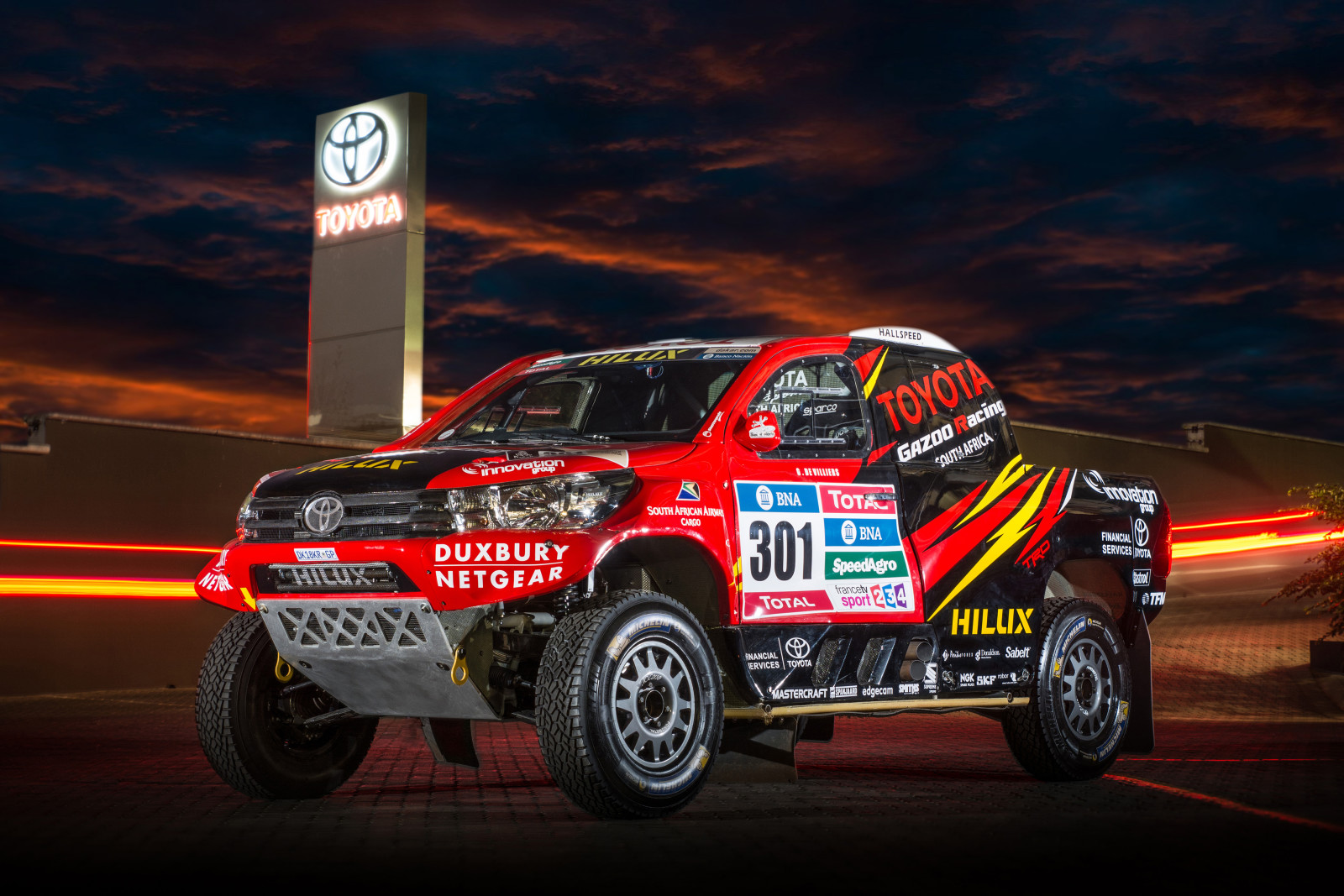 SUV, Toyota, Hilux, Rally Dakar