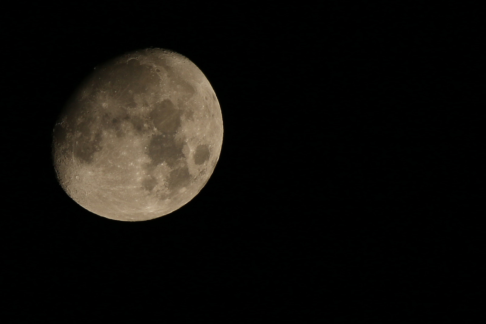 background, The moon, space