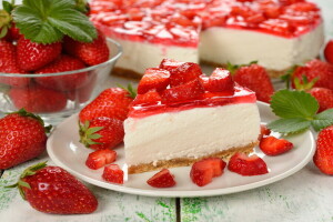 frutti di bosco, torta, torte, dolce, fragola, dolce