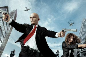 dievča, zbrane, Hannah Ware, Hitman, Hitman: Agent 47, Domov, Katia, Zabijak