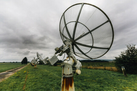 antenna, background, field