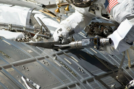 Astronaut, ISS, NASA, Foto, Reparatur