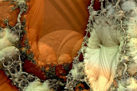 abstraction, background, form, fractal