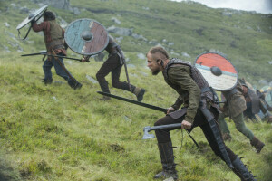 battle, Floki, Gustaf Skarsgård, The Vikings, Vikings