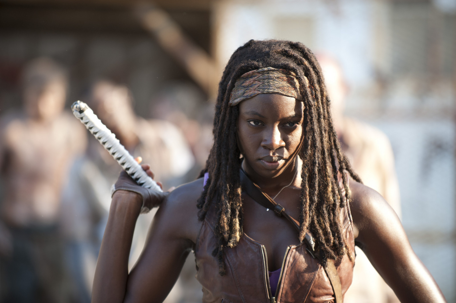 Katso, sarja, Danai Gurira, Danaus Gurira, käsivarsi, Kävelevä kuollut, Michonne