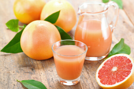 fruit, glass. pitcher, grapefruit, Juice