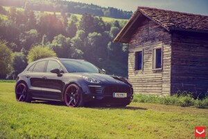 auto, natuur, Porsche Macan