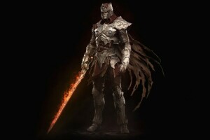 armor, Ashen Zero, fire, Keos Masons, sword, undead