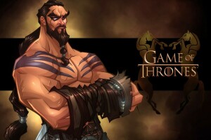 Gra o tron, Jason Momoa, Khal Drogo, Serie