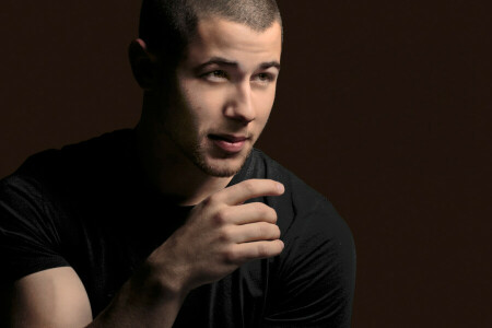 aktör, arka fon, Mary Ellen Matthews, Nick Jonas, fotoğrafçı, şarkıcı, SNL, tişört