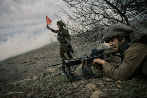 Hintergrund, Soldaten, Waffen