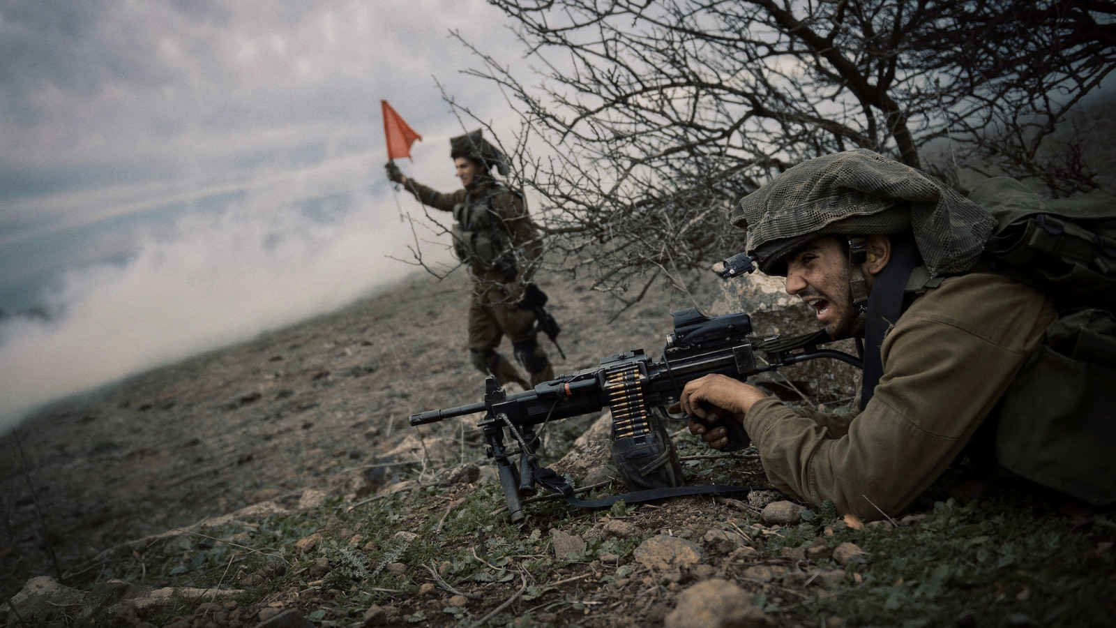 achtergrond, wapens, soldaten