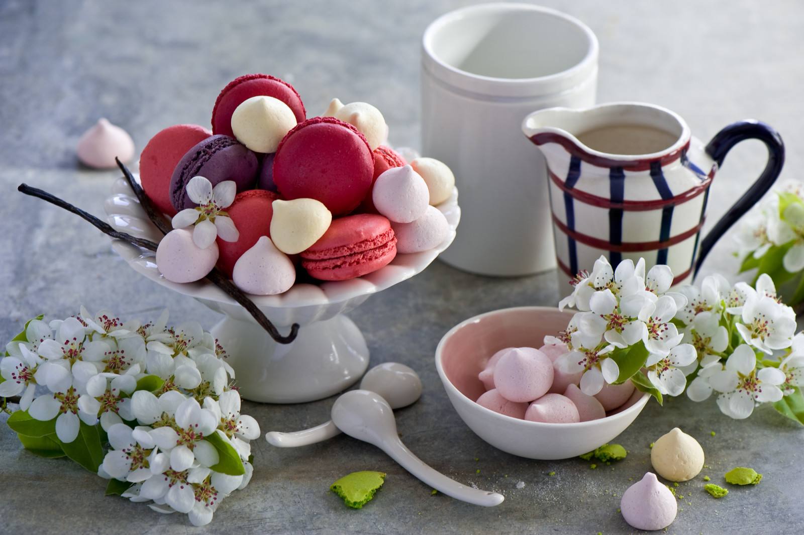 Still life, cookies, pasta