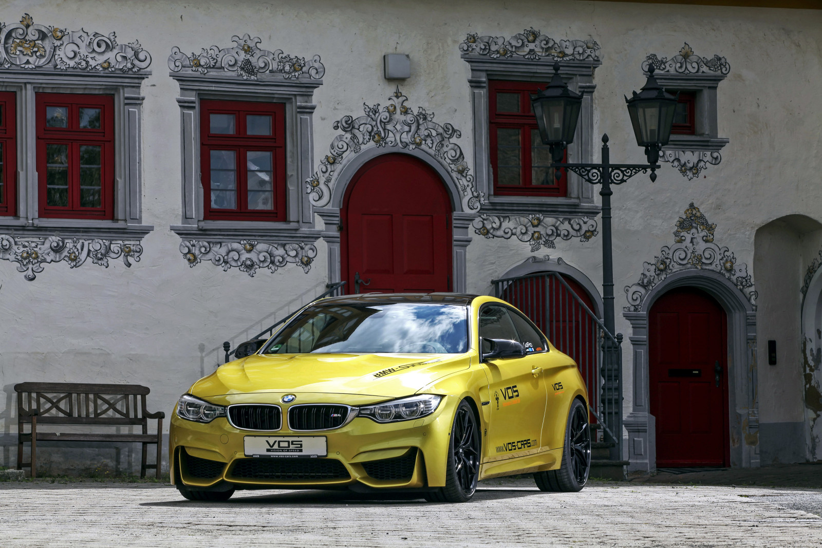 house, street, BMW, lantern, WINDOWS, F82, bench, door