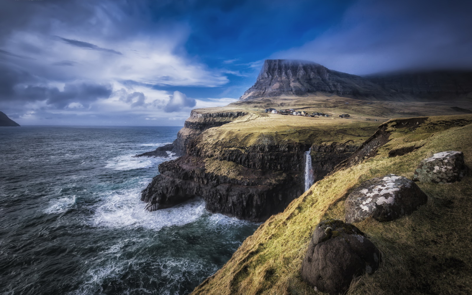 peyzaj, Faroe Adaları, Kuzey Atlantik