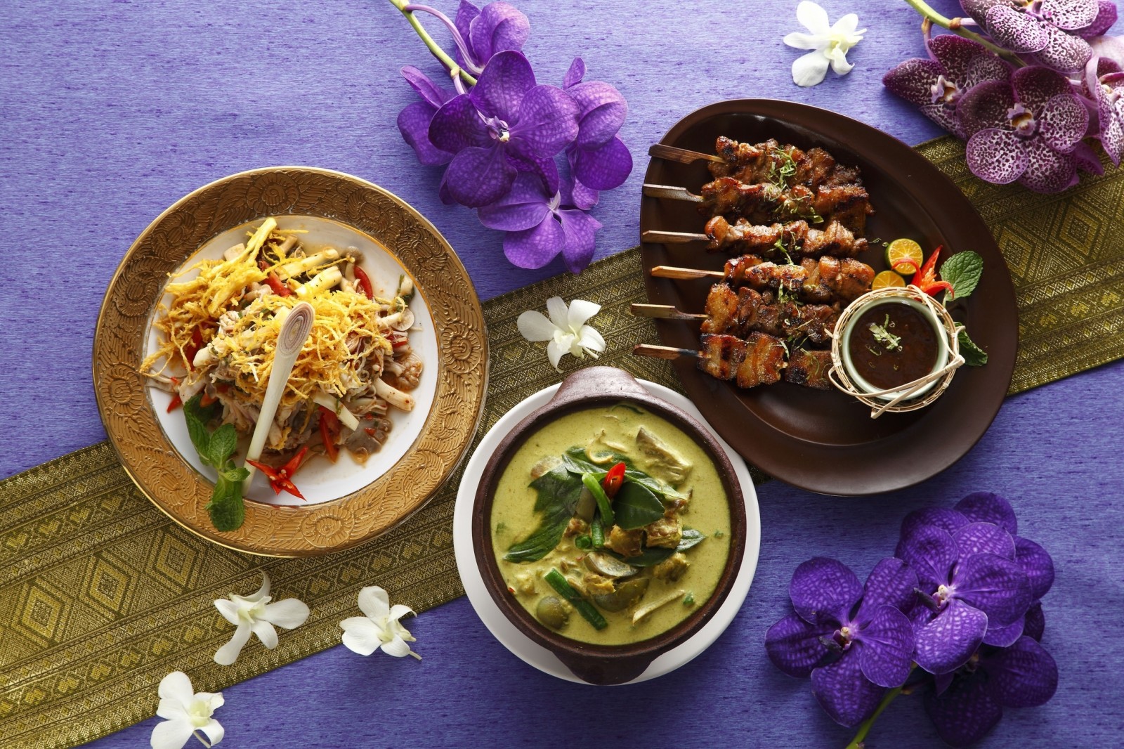 carne, Orquídea, Sopa de crema