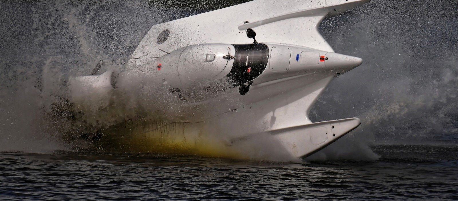 barco, velocidad, Carrera, chorro, Fórmula 1, choque, Competencia, Powerboat Formula 1