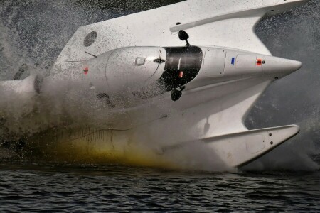 barco, Concorrência, batida, Fórmula 1, Powerboat Formula 1, Raça, Rapidez, esguichar